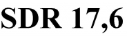 SDR 17,6